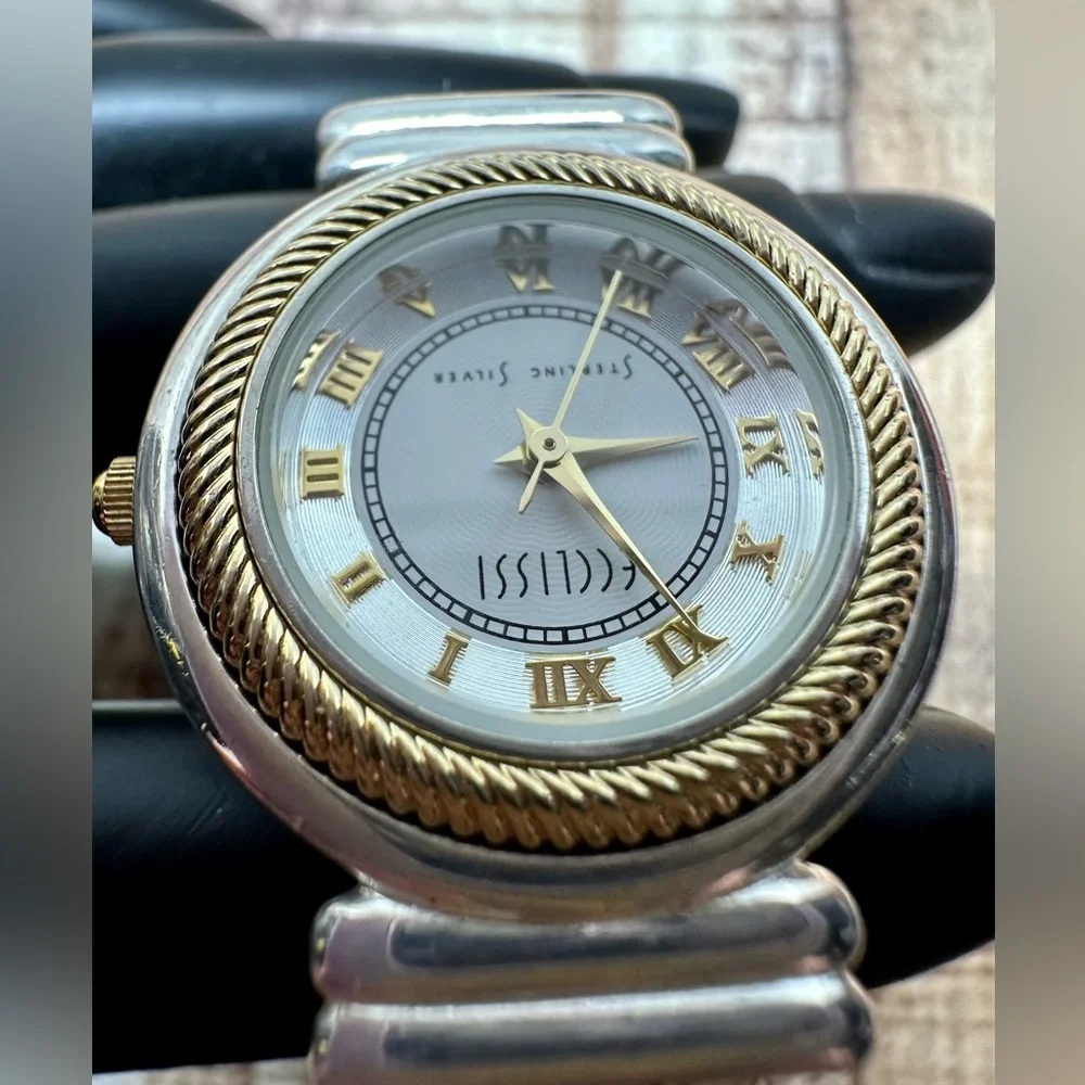 ECCLISSI Sterling Silver .925 watch with in EUC - Picture 3 of 11